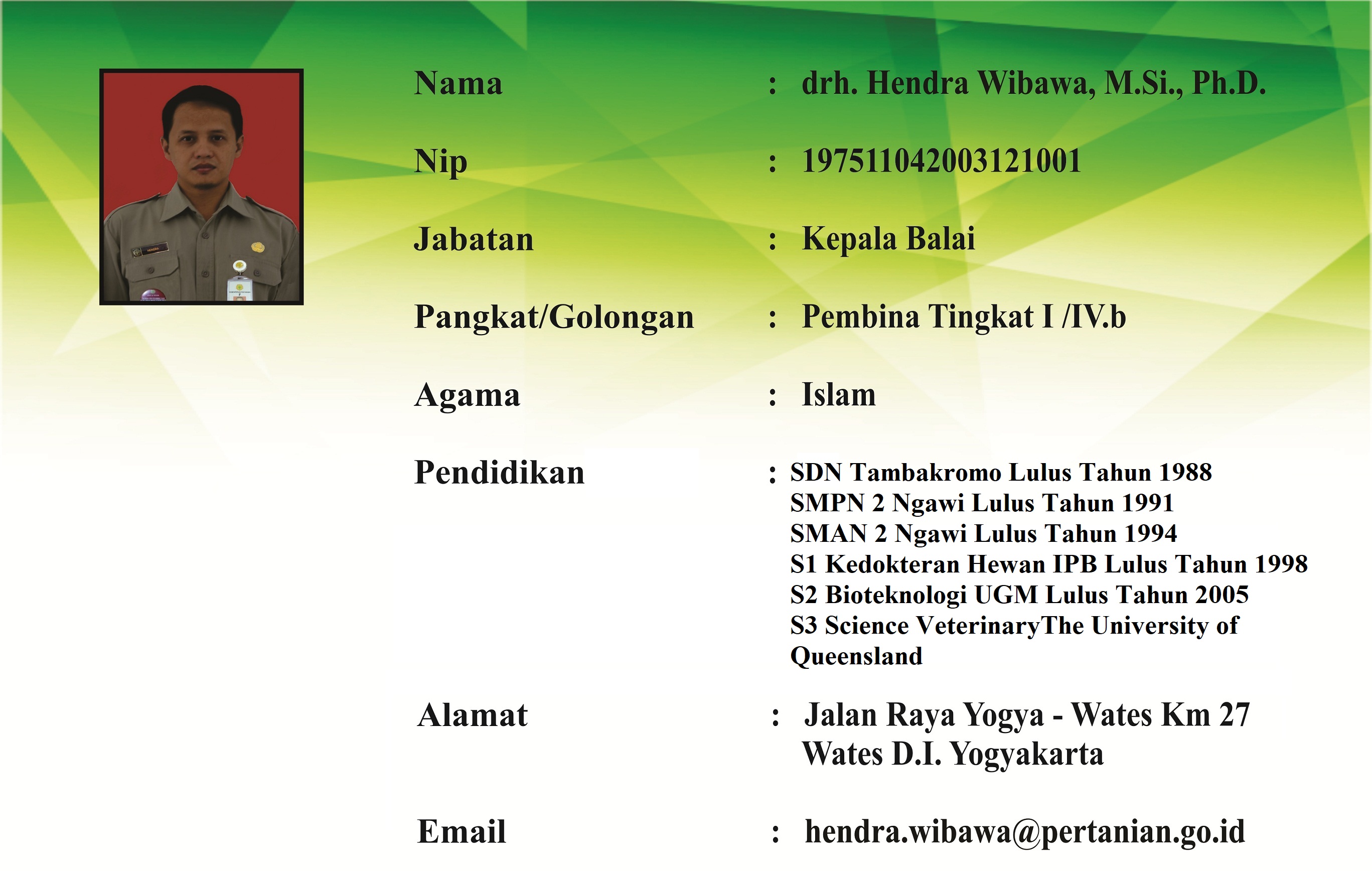 Profil Pejabat